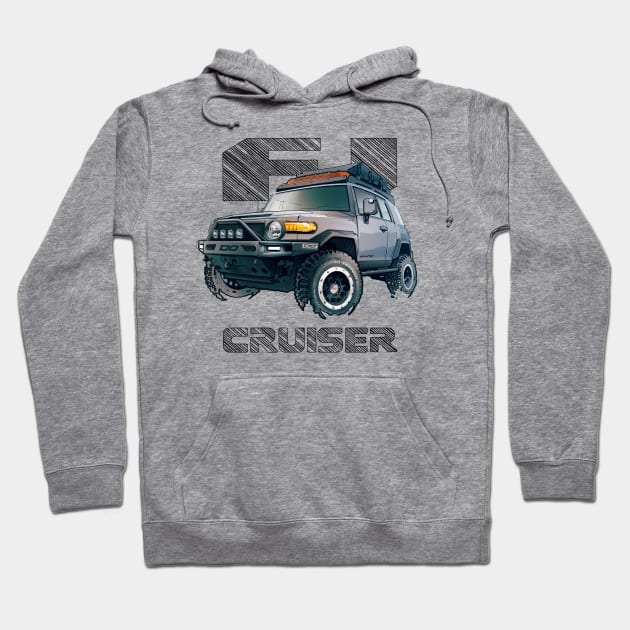 FJ Cruiser (XJ10) – Titanium Hoodie by robert1117